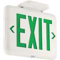 Exit Sign,1.36W,LED,Green