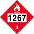 Flammable Liquid Placard, 1267