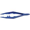 Tweezers,Blue,4-1/2 In L,