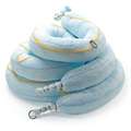 Absorbent Boom,Light Blue/Wht,