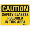 Safety Sign,Glasses Required,