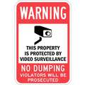 Property Sign,No Dumping,18 In