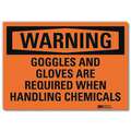 Warning Sign,Goggles Are