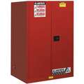 Flammable Cabinet,90 Gal.,Red