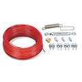 Cable Kit,Plastic Coated Steel,