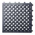 Drainage Mat,18" L,18" W,Black,