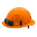 Hard Hat,Color Orange,6 1/2 To