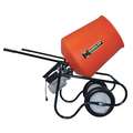 Wheelbarrow Mixer,3.5 Cu Ft,