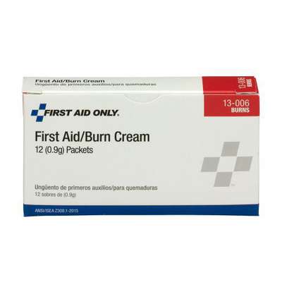 Burn Cream Packets, 0.9G, 12CT