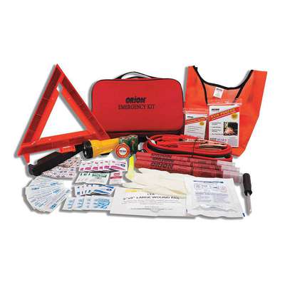 Roadside Emergency Kit,79 Pcs.