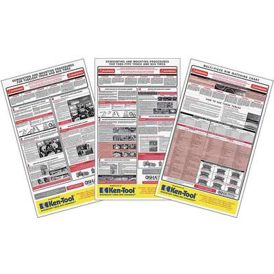 Osha Tire Service Charts Kits