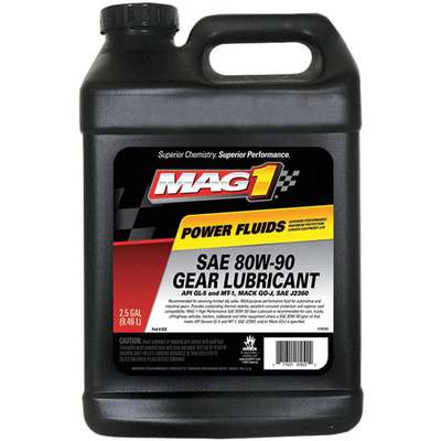 Gear Oil,2.5 Gal.,80W-90