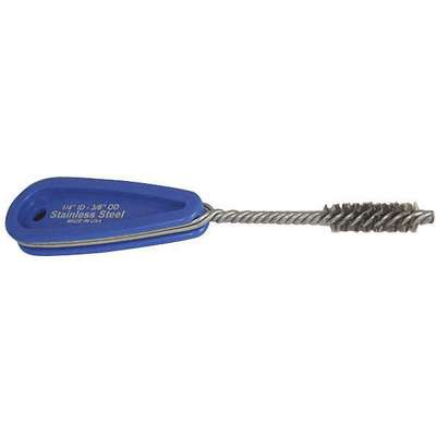 Plumbing Brush,SS,7/16" Dia.