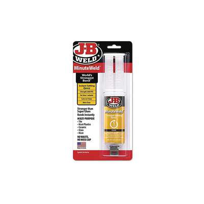 Epoxy Adhesive,Clear,0.85 Oz.