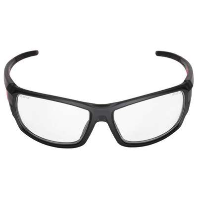 Safety Glasses,Black Frame,