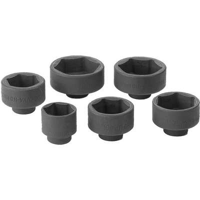 Oil Filter Socket Set, 6 Pcs