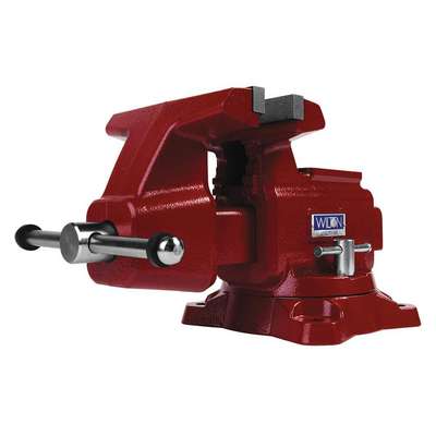 Combination Vise,8" W Jaw,22" L