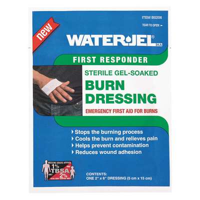 Burn Dressing,Sterile,Blue,2"