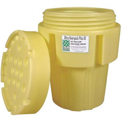 Spill Overpack,Screw Top,65 Gal