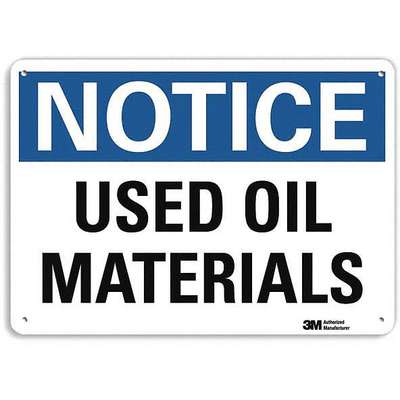 Notice Sign,Recycldreflecalum,