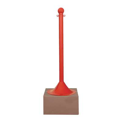 Stanchion,Post Dia. 2",Red