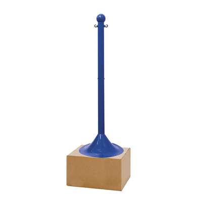 Stanchion,Post Dia. 2",Blue