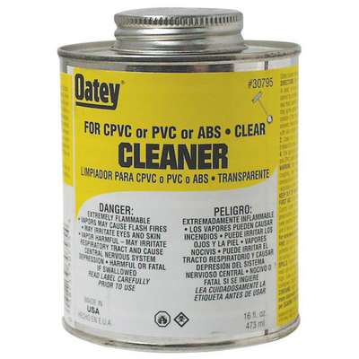 CPVC/PVC/ABS Cleaner 16 Oz.Clr