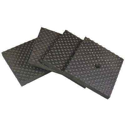 Vibration Isolation Pad, 4x4x1/