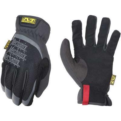 Mechanics Gloves,Full,Black,M,