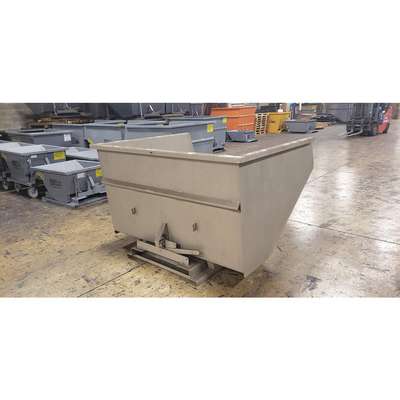 Self-Dumping Hopper,SS,22-1/4"