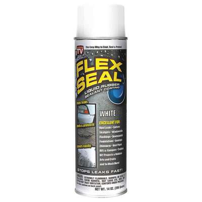 Leak Sealer,White,Size 14 Oz.