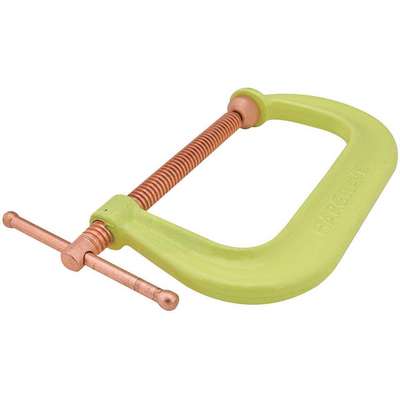 Spatter Resist C-Clamp,12",Reg.