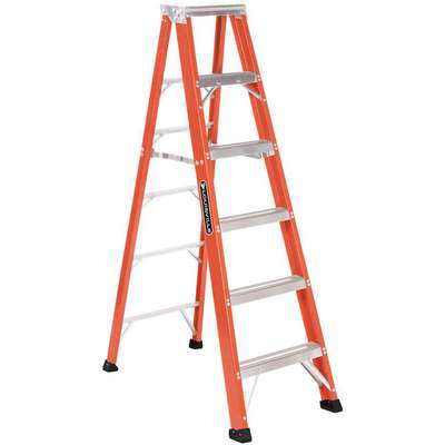 Stepladder,Fg,6 Ft.,375 Lb.