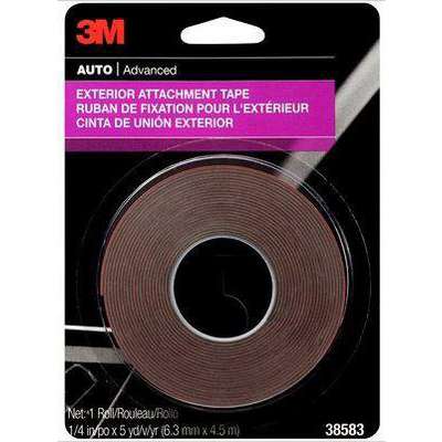 3M Exterior Attach Tape 1/4X15