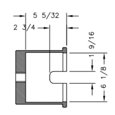 Kiene Tapered Spindles Hub Soc