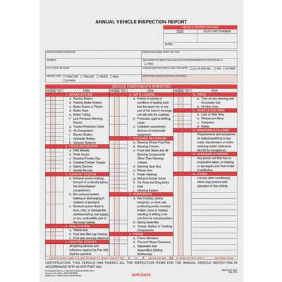 Vehicle Inspection Report,PK10