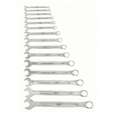 Combo Wrench Set 15PC 1/4-1"