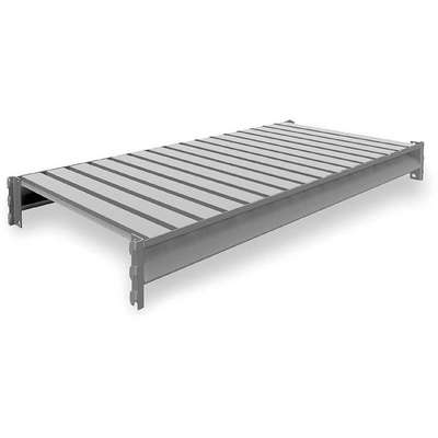 Shelf,Gray,4 Ft Width