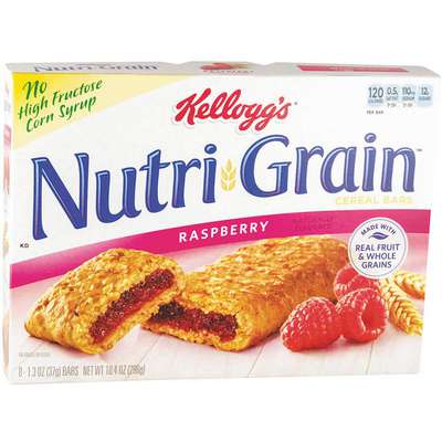 Cereal Bars,Raspberry,1.3 Oz.,