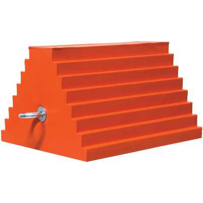 Orange Poly Wheel Chock