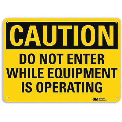 Safety Sign,Recycled Aluminum,