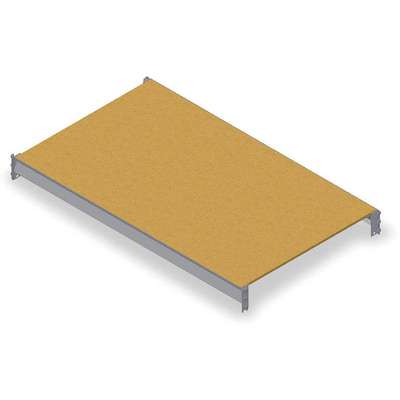 Shelf,Gray,5 Ft Width