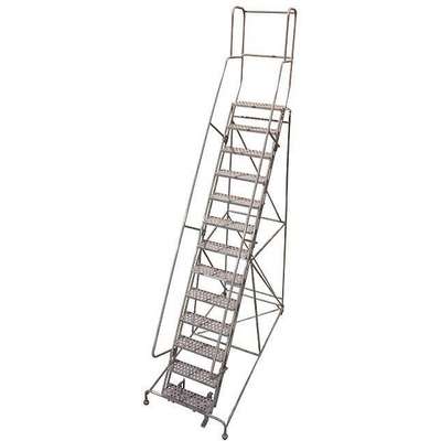 Rolling Ladder,Steel,172In. H.,