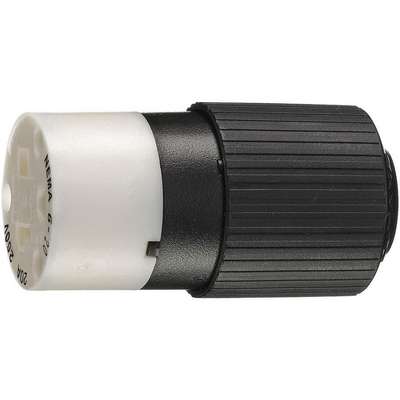 Blade Connector,Black/Wht,20A,