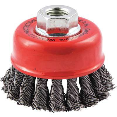 Cup Brush,Wire 0.020" Dia.,