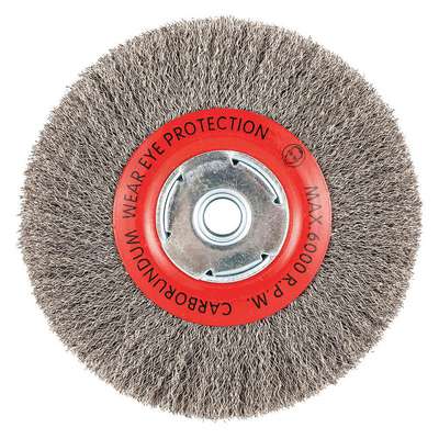 Wire Wheel Brush,0.014" Dia.