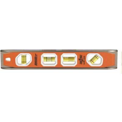 Torpedo Level,Aluminum,12"L,4