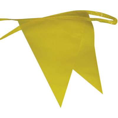 Pennants,Polyethylene,Yellow,