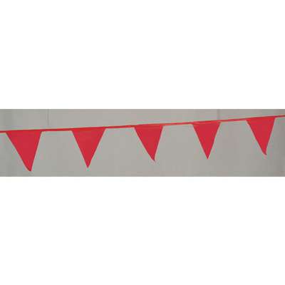 Pennants,Polyethylene,Red,60