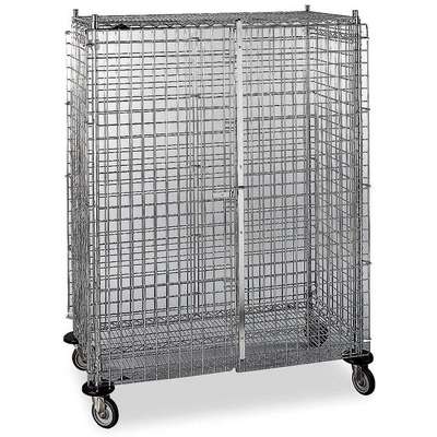 Wire Security Cart,900 Lb.,48